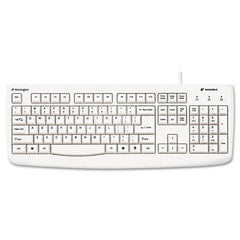 ACCO - Office Machine Supplies & Accessories; Office Machine/Equipment Accessory Type: Keyboard ; For Use With: Vista; Windows 7; XP; Windows 8; Windows 10; macOS X 10.11; macOS 10.10 or above; macOS 10.9 ; Contents: PS/2 Adapter ; Color: White - Exact Industrial Supply