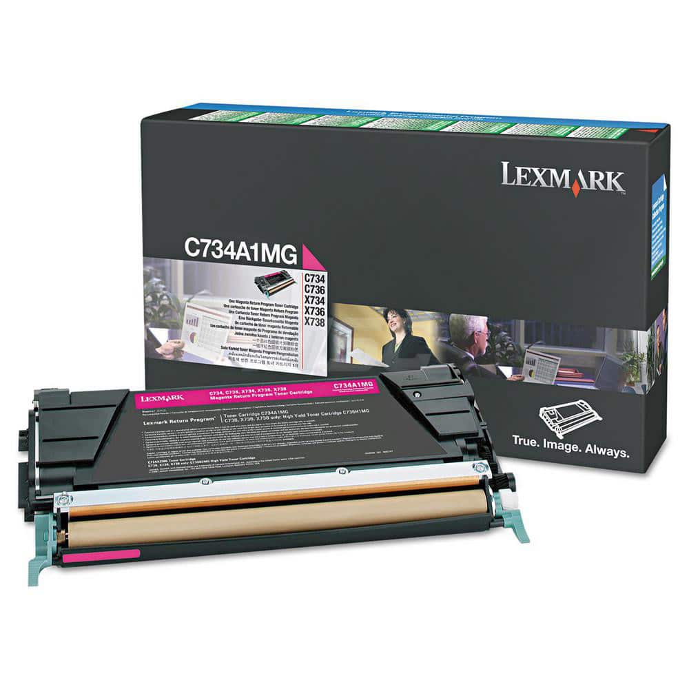 Lexmark - Office Machine Supplies & Accessories; Office Machine/Equipment Accessory Type: Toner Cartridge ; For Use With: Lexmark X746; X748 ; Color: Magenta