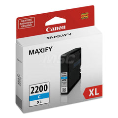 Canon - Office Machine Supplies & Accessories; Office Machine/Equipment Accessory Type: Ink ; For Use With: PIXMA TS3120 Black Wireless; MAXIFY MB5020 ; Color: Cyan - Exact Industrial Supply