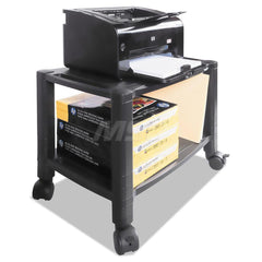 Kantek - Office Machine Supplies & Accessories; Office Machine/Equipment Accessory Type: Mobile Printer Stand ; For Use With: Office Use ; Color: Black - Exact Industrial Supply