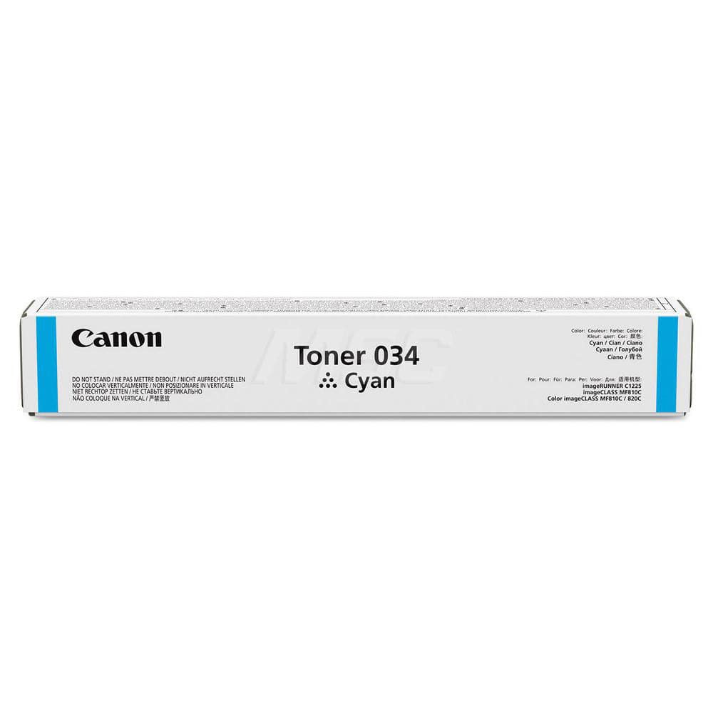 Canon - Office Machine Supplies & Accessories; Office Machine/Equipment Accessory Type: Toner Cartridge ; For Use With: Canon ImageCLASS MF810Cdn; MF820Cdn ; Color: Cyan - Exact Industrial Supply