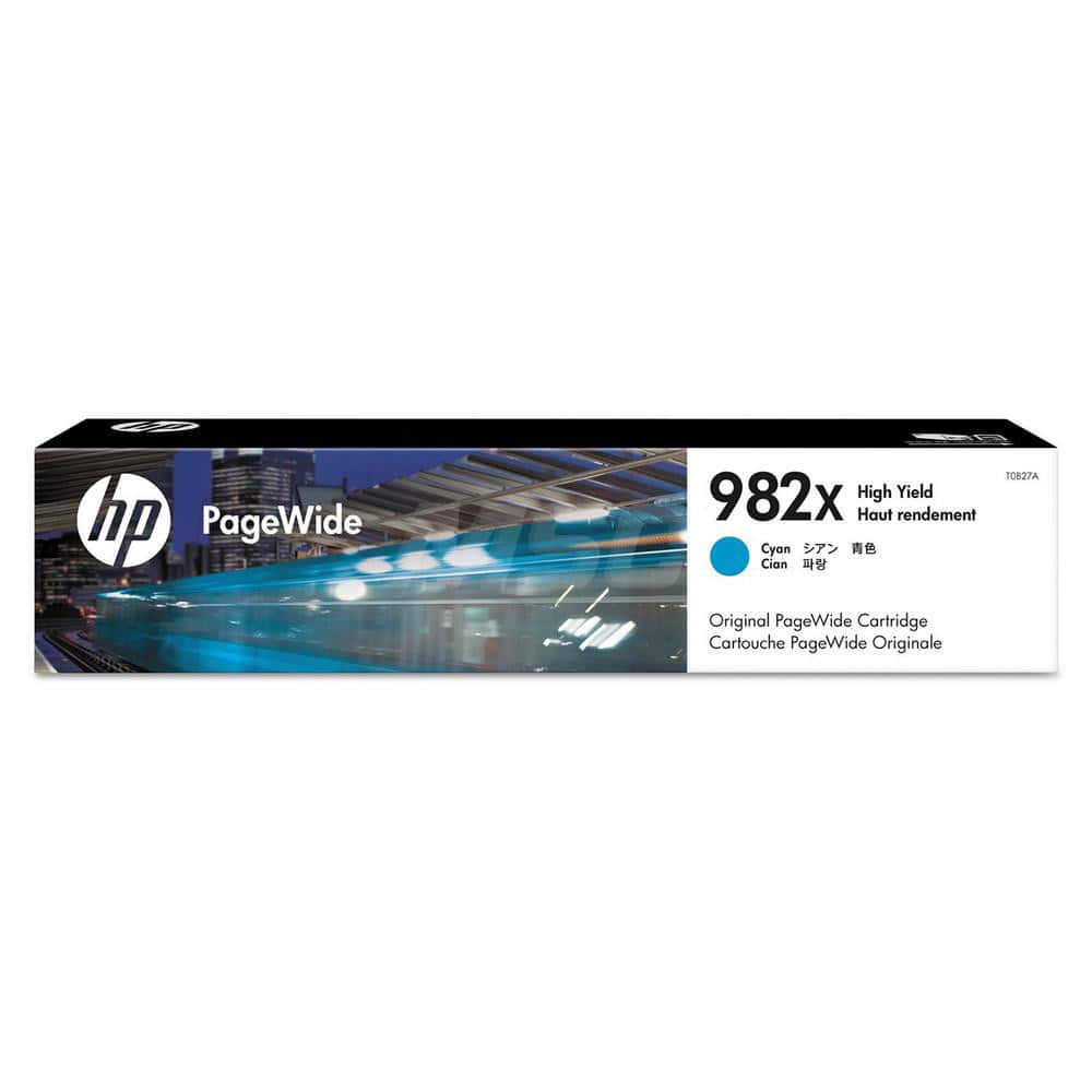 Hewlett-Packard - Office Machine Supplies & Accessories; Office Machine/Equipment Accessory Type: Ink Cartridge ; For Use With: HP PageWide Enterprise 765dn; MFP 780dn; MFP 780dns; MFP 785f; MFP 785z+; MFP 785zs ; Color: Cyan - Exact Industrial Supply