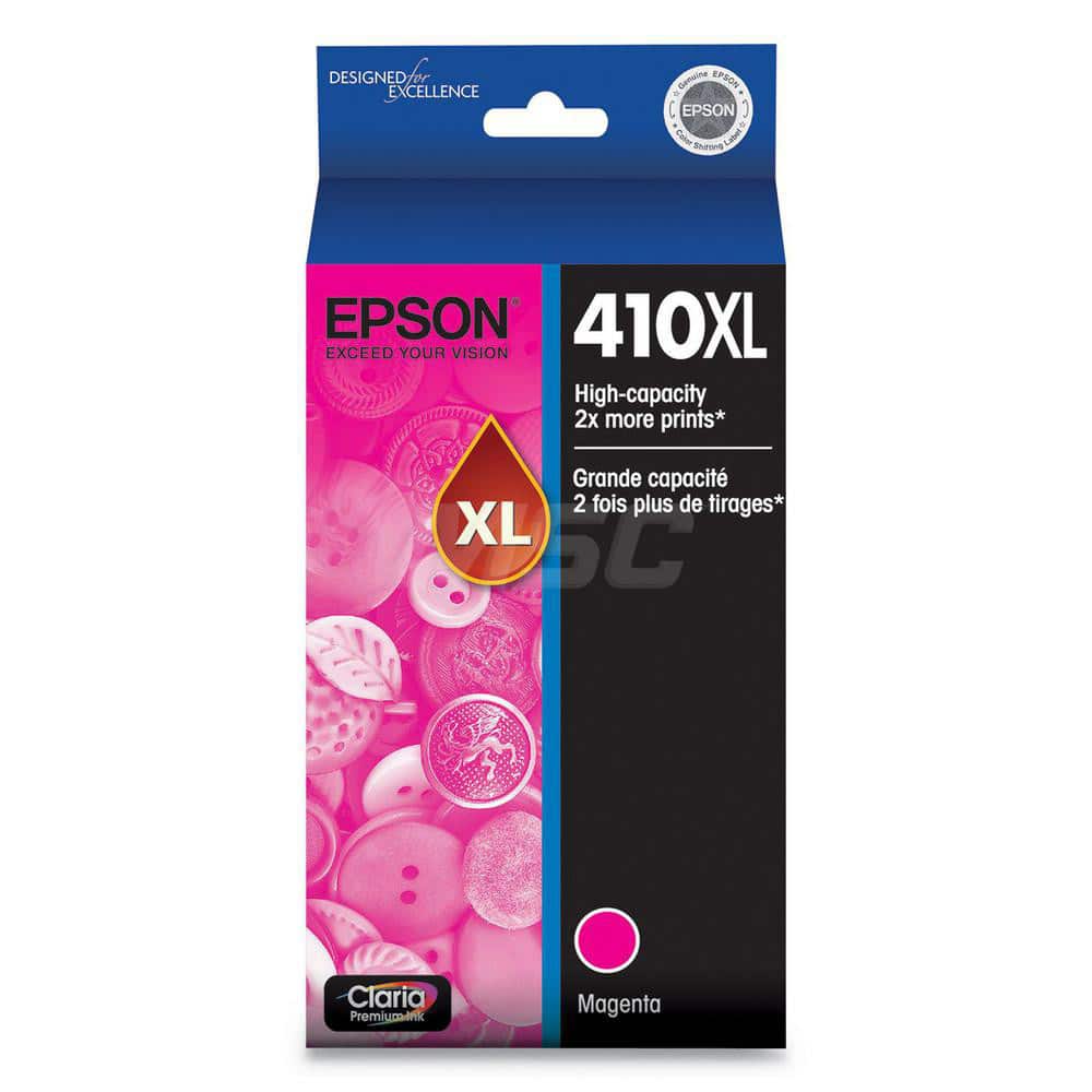 Epson - Office Machine Supplies & Accessories; Office Machine/Equipment Accessory Type: Ink Cartridge ; For Use With: Epson Expression Premium Small-in-One All-in-One Printer XP-830; XP-7100; XP-530; XP-640; XP-630 ; Color: Magenta