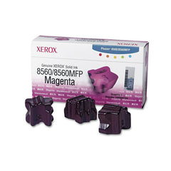 Xerox - Office Machine Supplies & Accessories; Office Machine/Equipment Accessory Type: Solid Ink Stick ; For Use With: Xerox Phaser 8560; 8560MFP ; Color: Magenta - Exact Industrial Supply