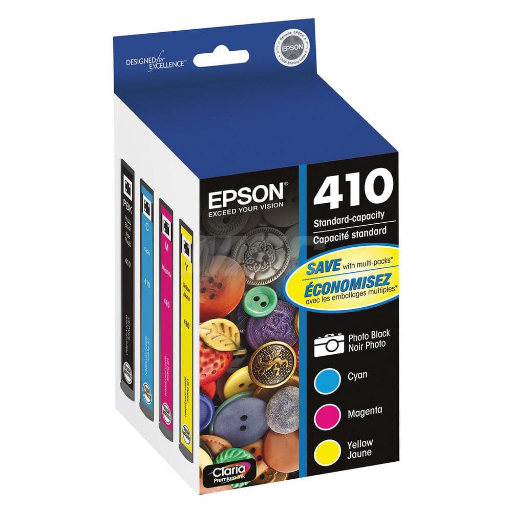 Epson - Office Machine Supplies & Accessories; Office Machine/Equipment Accessory Type: Ink Cartridge ; For Use With: Epson Expression Premium Small-in-One All-in-One Printer XP-530; XP-630; XP-7100; XP-640; XP-830 ; Color: Black; Cyan; Magenta; Yellow