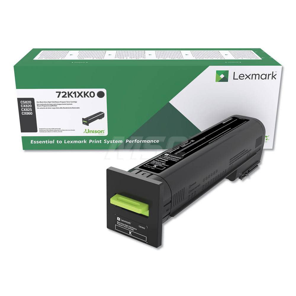 Lexmark - Office Machine Supplies & Accessories; Office Machine/Equipment Accessory Type: Toner Cartridge ; For Use With: Lexmark CS820dte; CS820dtfe; CX860de; CS820de; CX825dtfe ; Color: Black