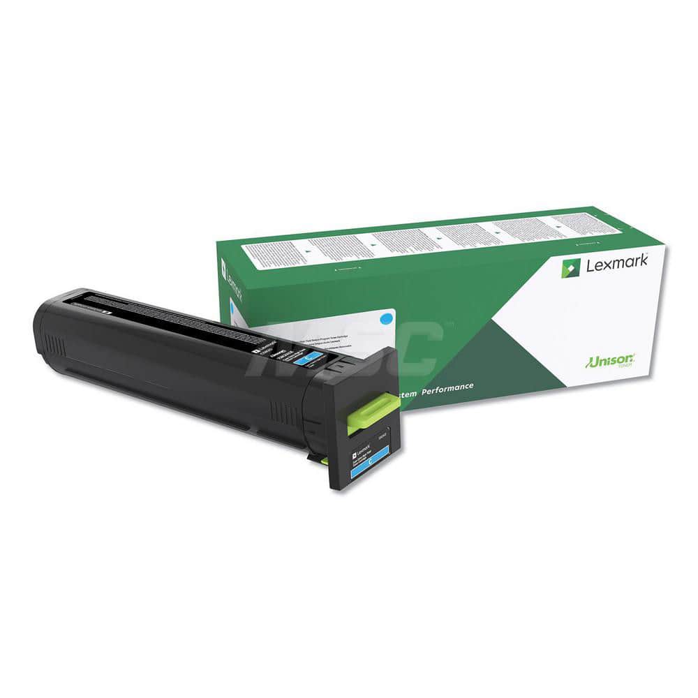 Lexmark - Office Machine Supplies & Accessories; Office Machine/Equipment Accessory Type: Toner Cartridge ; For Use With: Lexmark CS820dte; Lexmark CS820dtfe; Lexmark CX820de ; Color: Cyan - Exact Industrial Supply