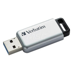 Verbatim - Office Machine Supplies & Accessories; Office Machine/Equipment Accessory Type: Flash Drive ; For Use With: Windows XP 2000 Vista 7 & 8; Mac OS X 10.1 or Higher ; Storage Capacity: 16GB ; Color: Silver - Exact Industrial Supply