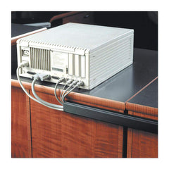 Master Caster - Office Machine Supplies & Accessories; Office Machine/Equipment Accessory Type: Locking Channel ; For Use With: Furniture; Baseboards & Walls ; Color: Black