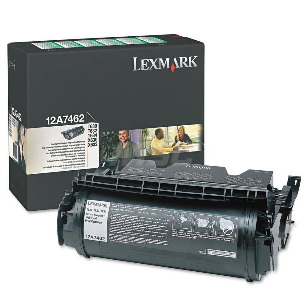 Lexmark - Office Machine Supplies & Accessories; Office Machine/Equipment Accessory Type: Toner Cartridge ; For Use With: Lexmark T630; T632; T634 ; Color: Black