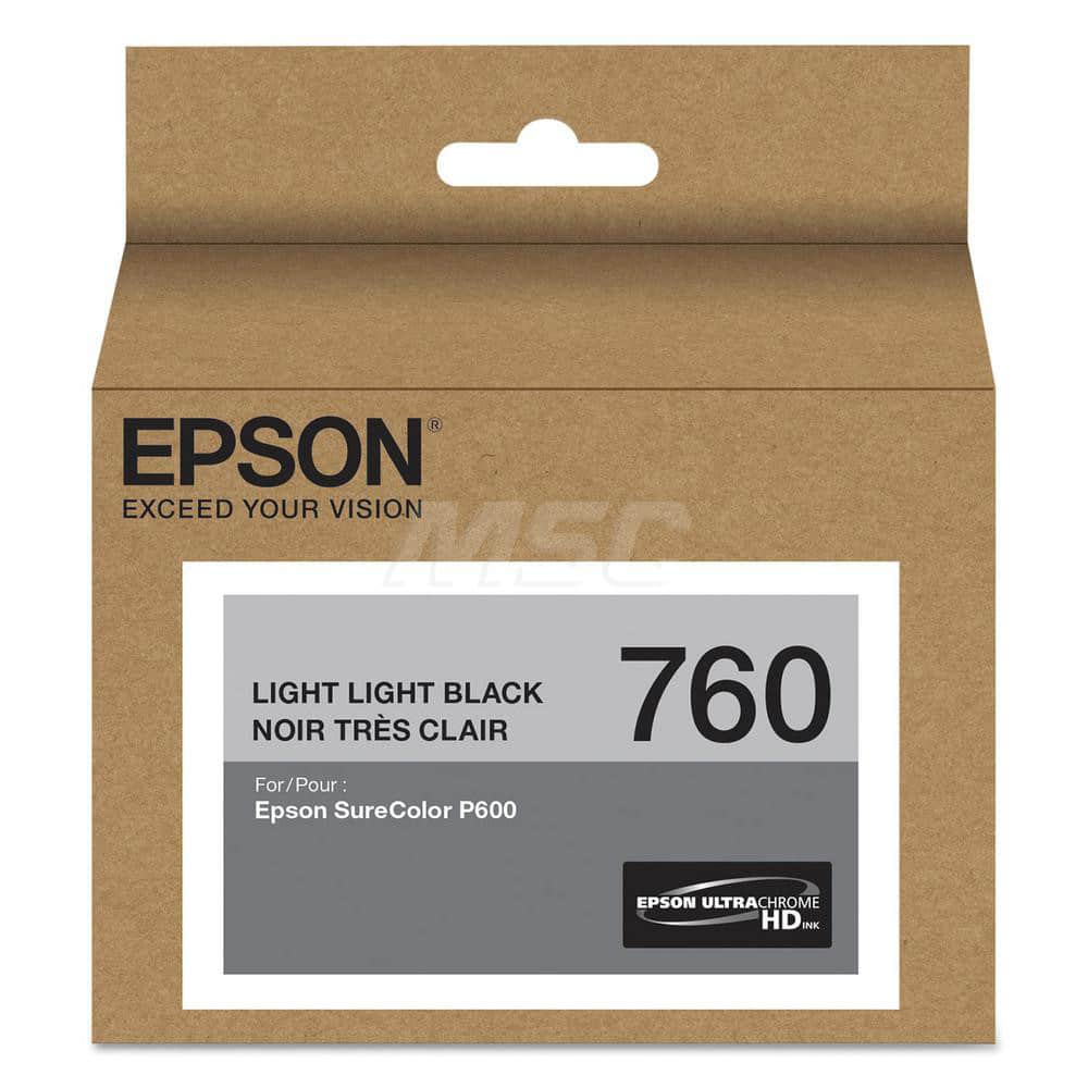 Epson - Office Machine Supplies & Accessories; Office Machine/Equipment Accessory Type: Ink Cartridge ; For Use With: Epson SureColor P600 ; Color: Light Light Black
