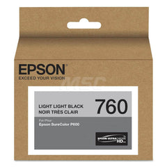 Epson - Office Machine Supplies & Accessories; Office Machine/Equipment Accessory Type: Ink Cartridge ; For Use With: Epson SureColor P600 ; Color: Light Light Black