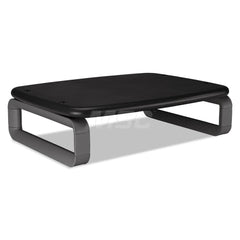 ACCO - Office Machine Supplies & Accessories; Office Machine/Equipment Accessory Type: Monitor Stand ; For Use With: 24" Screens ; Color: Black; Gray - Exact Industrial Supply