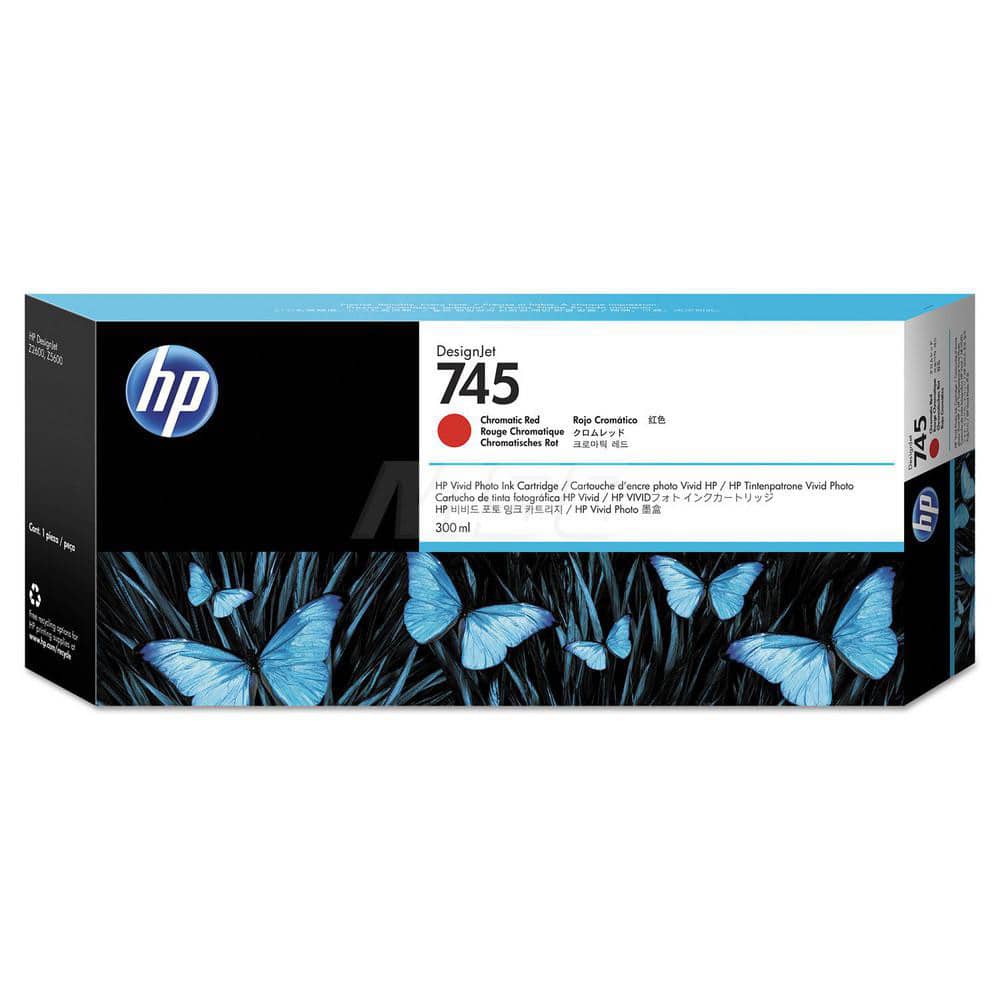 Hewlett-Packard - Office Machine Supplies & Accessories; Office Machine/Equipment Accessory Type: Ink Cartridge ; For Use With: HP Designjet Z5600 44 in PostScript (T0B51A#B1K); HP Designjet Z2600 24 in PostScript (T0B52A#B1K) ; Color: Chromatic Red