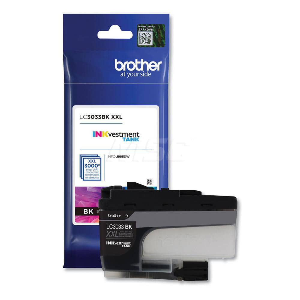 Brother - Office Machine Supplies & Accessories; Office Machine/Equipment Accessory Type: Ink Cartridge ; For Use With: MFC-J995DW; MFC-J995DW XL; MFC-J805DW; MFC-J805DW XL; MFC-J815DW XL ; Color: Black - Exact Industrial Supply