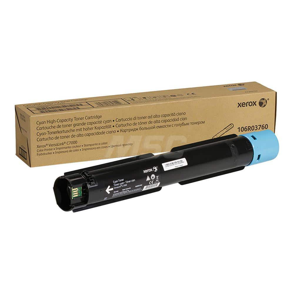 Xerox - Office Machine Supplies & Accessories; Office Machine/Equipment Accessory Type: Toner Cartridge ; For Use With: VersaLink C7000 ; Color: Cyan - Exact Industrial Supply