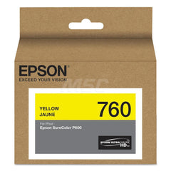 Epson - Office Machine Supplies & Accessories; Office Machine/Equipment Accessory Type: Ink Cartridge ; For Use With: Epson SureColor P600 ; Color: Yellow