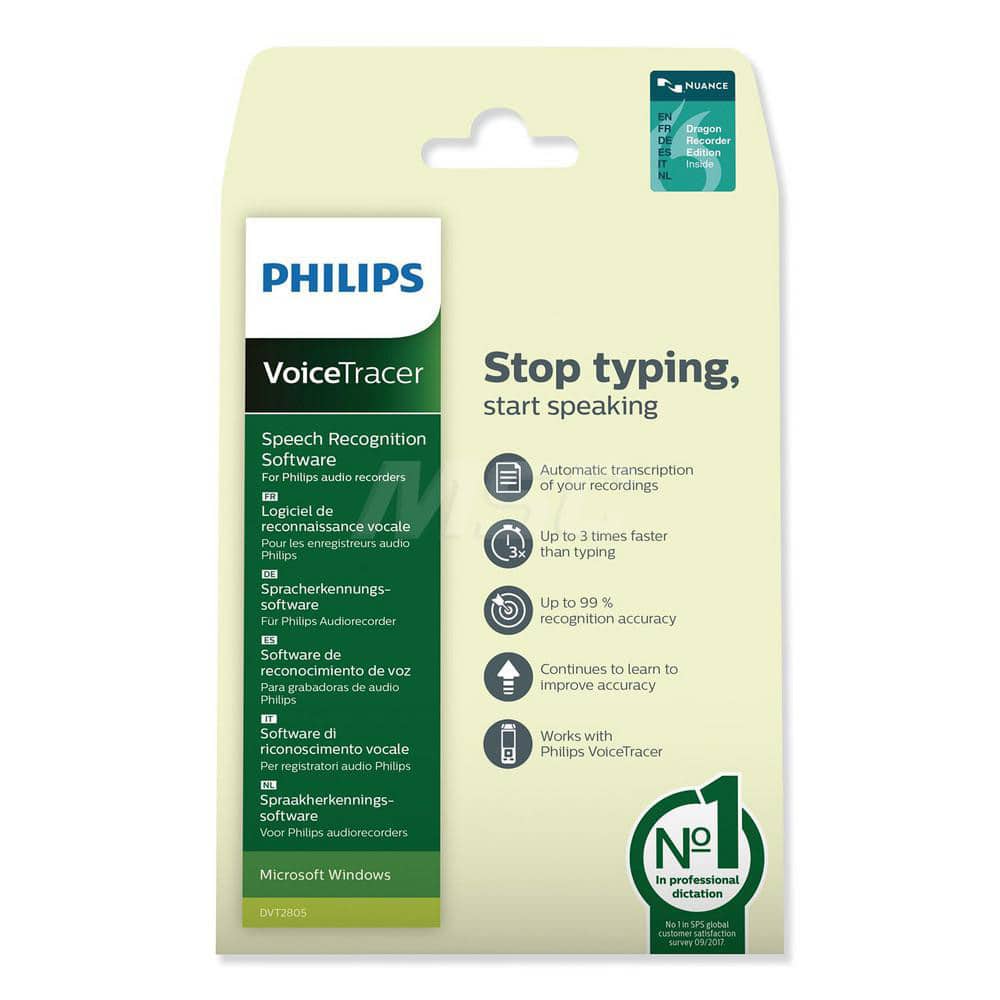 Philips - Office Machine Supplies & Accessories; Office Machine/Equipment Accessory Type: Transcription Kit ; For Use With: Philips DVT1150; DVT1200; DVT2510; DVT4010; DVT6010; DVT810