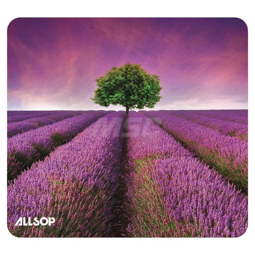 Allsop - Office Machine Supplies & Accessories; Office Machine/Equipment Accessory Type: Mouse Pad ; For Use With: Computer Mouse ; Color: Purple - Exact Industrial Supply