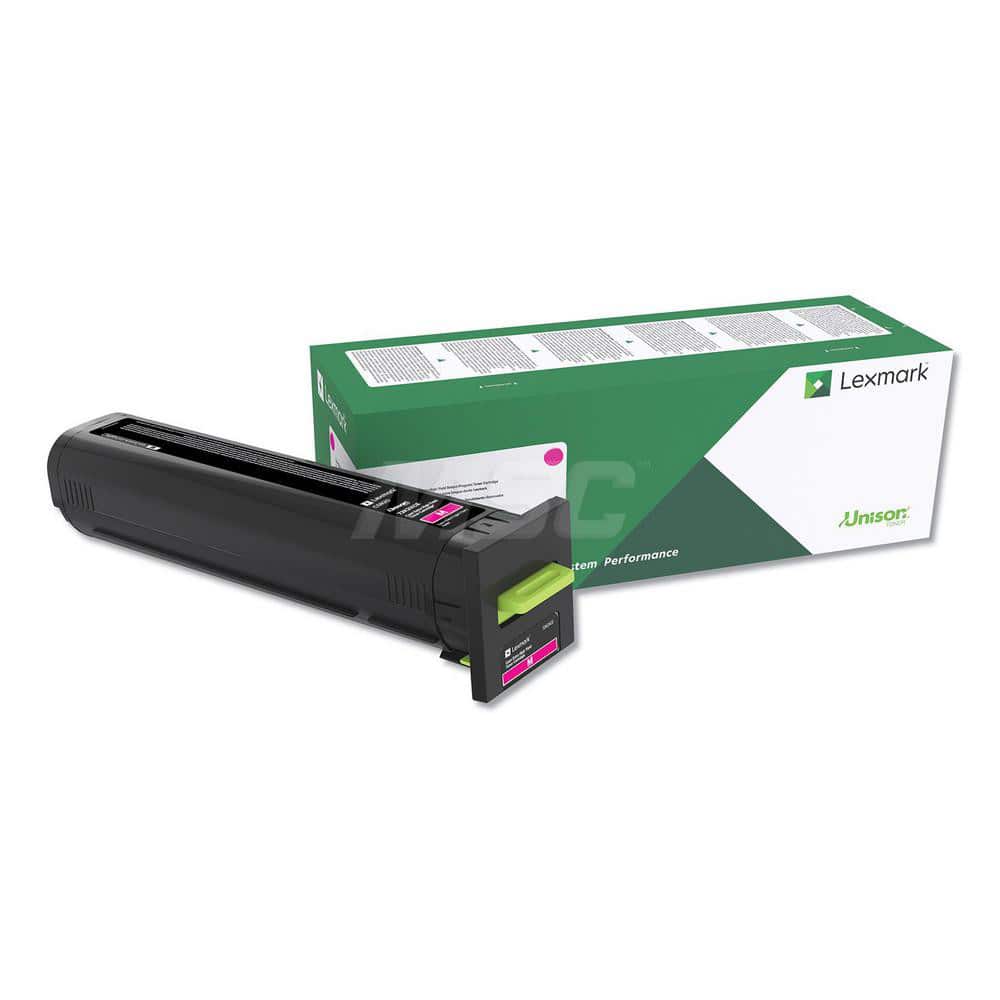 Lexmark - Office Machine Supplies & Accessories; Office Machine/Equipment Accessory Type: Toner Cartridge ; For Use With: Lexmark CS820dte; Lexmark CS820dtfe; Lexmark CX820de ; Color: Magenta - Exact Industrial Supply