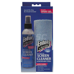 Endust - Office Machine Supplies & Accessories; Office Machine/Equipment Accessory Type: Screen Cleaner ; For Use With: LCD Screens; Plasma Screens ; Contents: Microfiber Cloth ; Color: Clear - Exact Industrial Supply