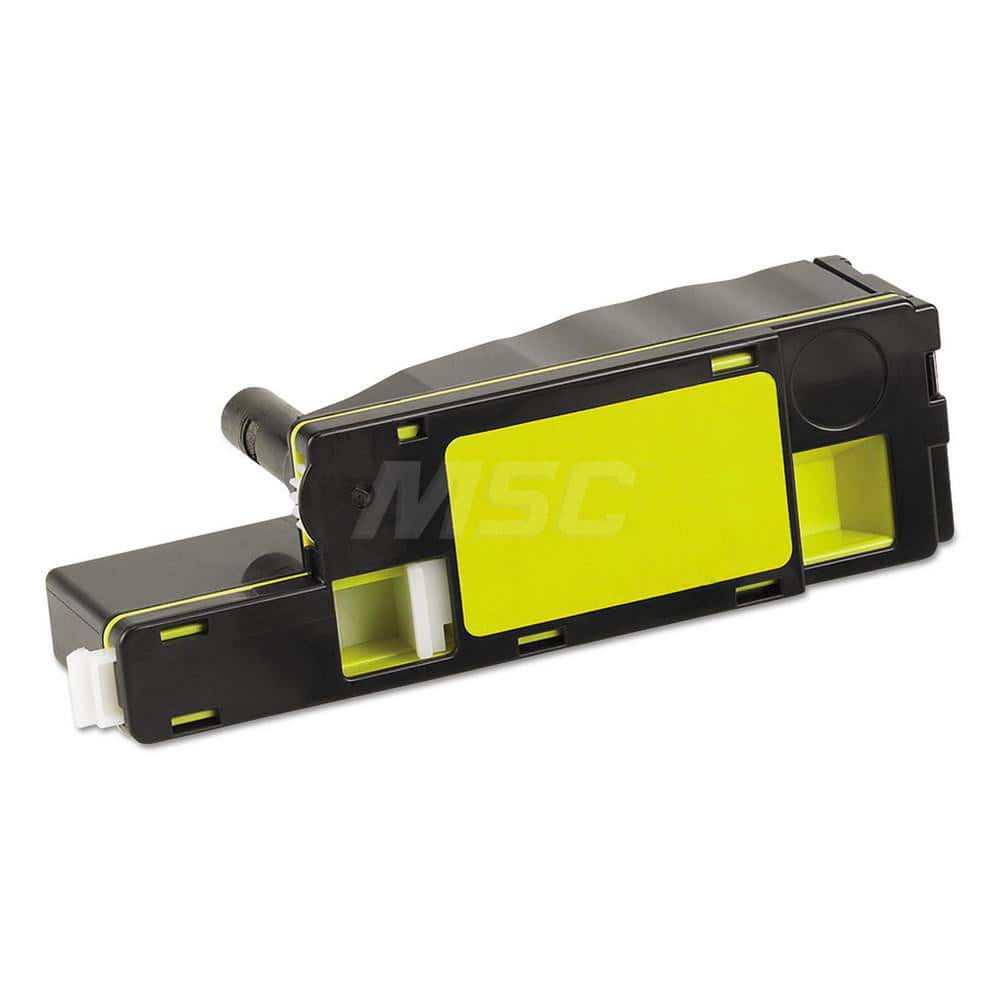 media Sciences - Office Machine Supplies & Accessories; Office Machine/Equipment Accessory Type: Toner Cartridge ; For Use With: Dell 1250c; 1350cnw; 1355cn; 1355w; C1760nw ; Color: Yellow - Exact Industrial Supply