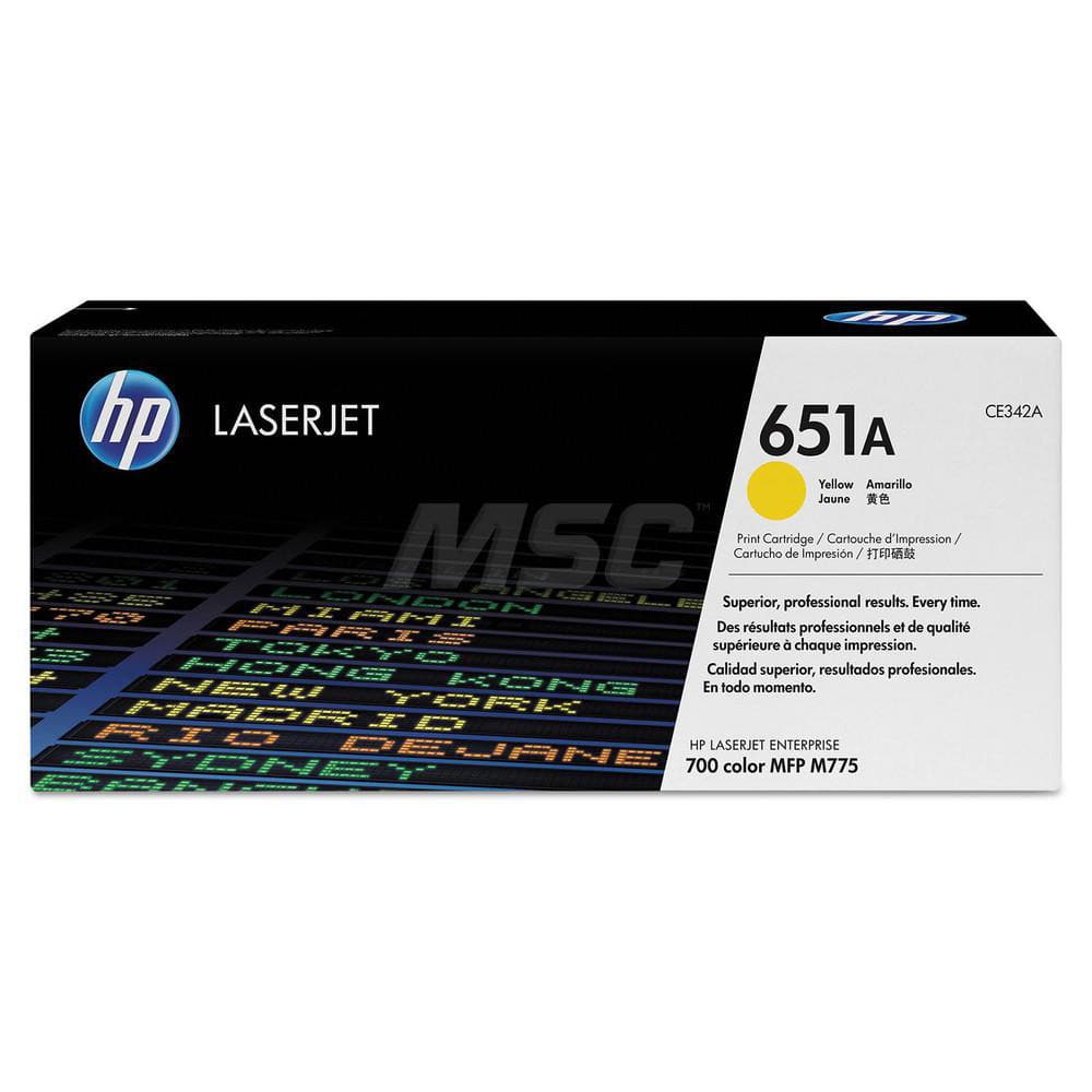 Hewlett-Packard - Office Machine Supplies & Accessories; Office Machine/Equipment Accessory Type: Toner Cartridge ; For Use With: HP LaserJet Enterprise 700 Color MFP M775f; MFP M775dn; MFP M775z ; Color: Yellow
