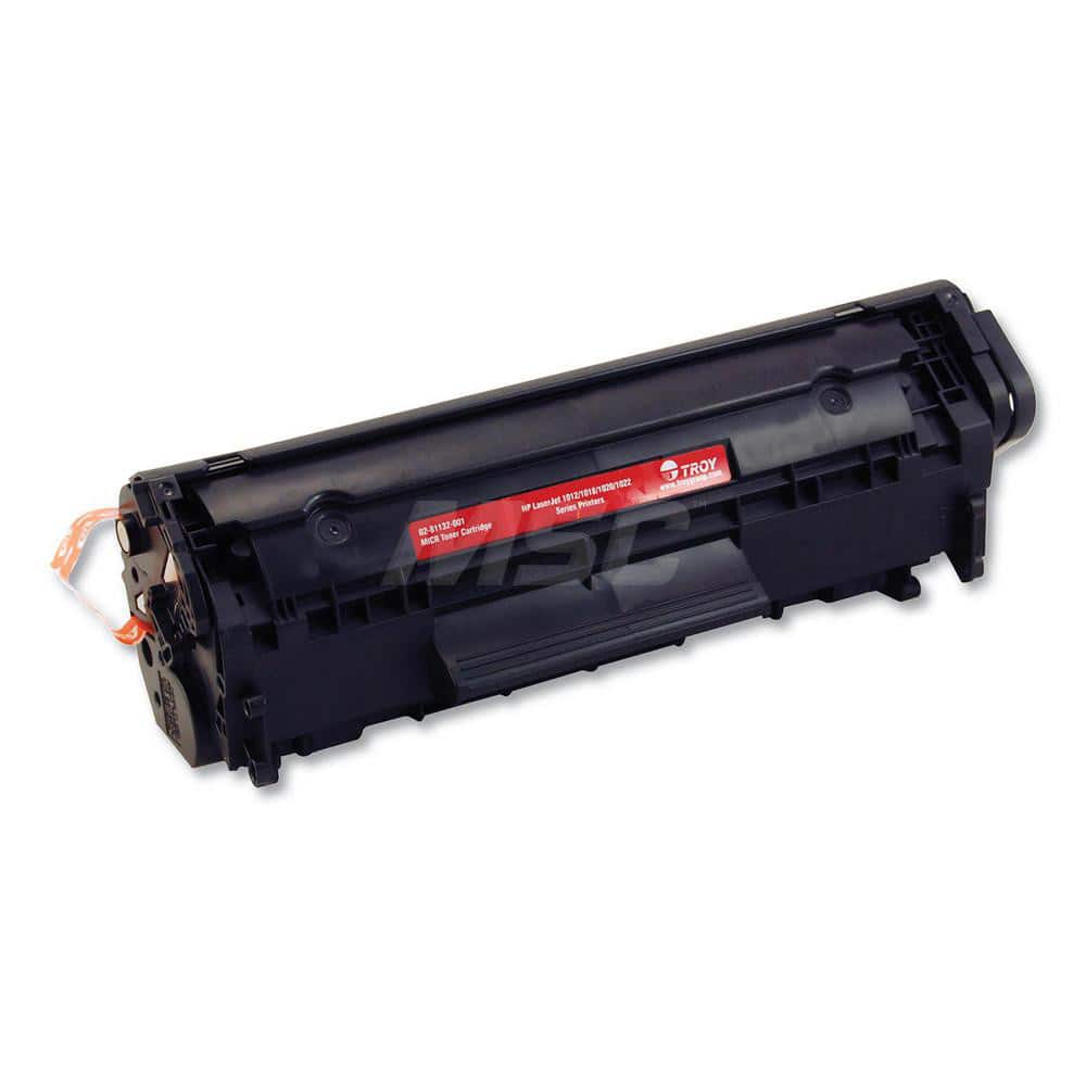 Troy - Office Machine Supplies & Accessories; Office Machine/Equipment Accessory Type: Toner Cartridge ; For Use With: HP LaserJet 1012; 1018; 1020; 1022 ; Color: Black