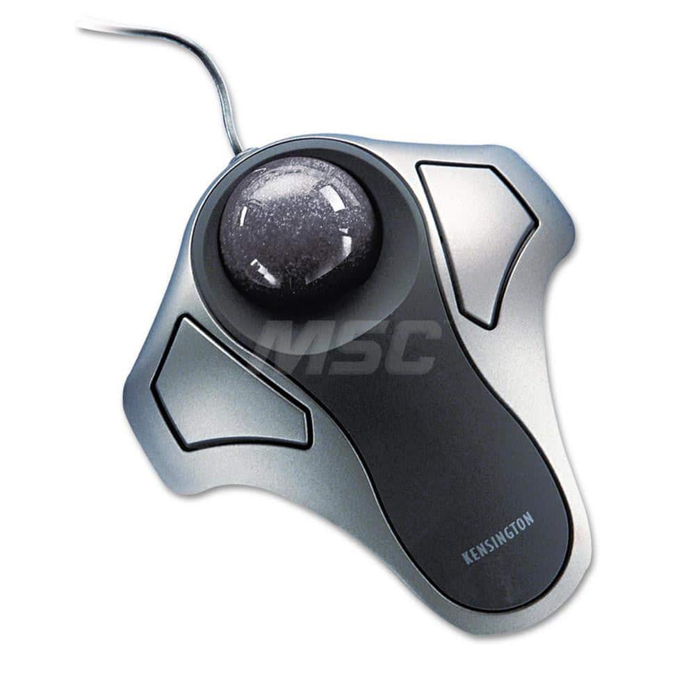 ACCO - Office Machine Supplies & Accessories; Office Machine/Equipment Accessory Type: Trackball ; For Use With: Windows 8; Windows 10; macOS X 10.11; macOS 10.10 or above; macOS Sierra 10.12; macOS 10.13 or above ; Color: Black; Silver - Exact Industrial Supply
