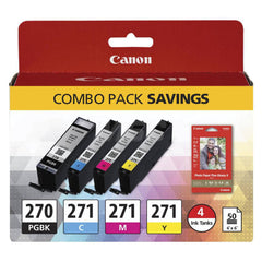 Canon - Office Machine Supplies & Accessories; Office Machine/Equipment Accessory Type: Ink & Paper Combo ; For Use With: Refurbished - Exact Industrial Supply