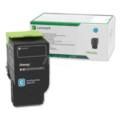 Lexmark - Office Machine Supplies & Accessories; Office Machine/Equipment Accessory Type: Toner Cartridge ; For Use With: Lexmark CX421; CX522; CX622; CX625 ; Color: Cyan - Exact Industrial Supply