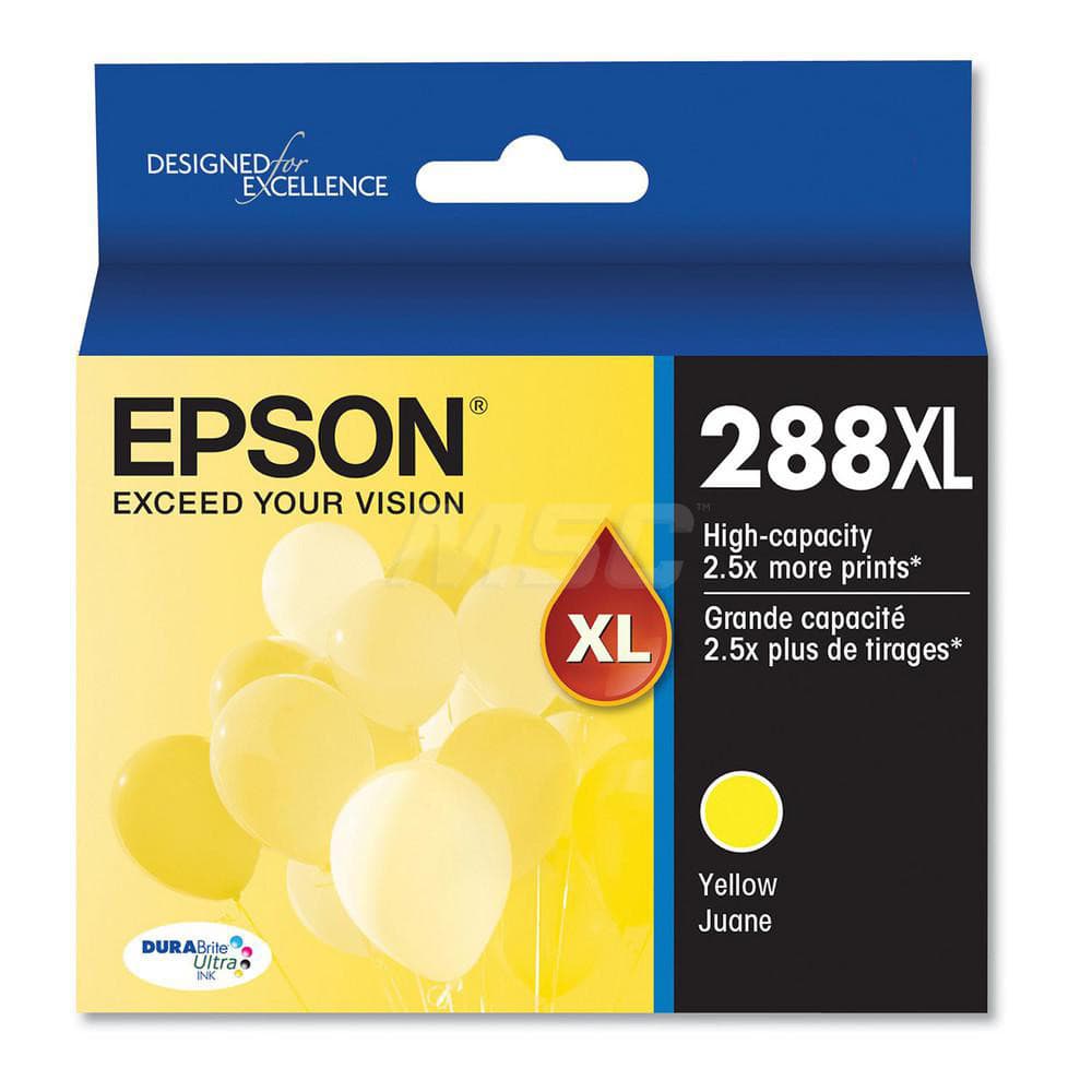 Epson - Office Machine Supplies & Accessories; Office Machine/Equipment Accessory Type: Ink Cartridge ; For Use With: Epson Expression Home Small-in-One All-in-One Printer XP-340; XP-440; XP-330; XP-446; XP-434; XP-430 ; Color: Yellow