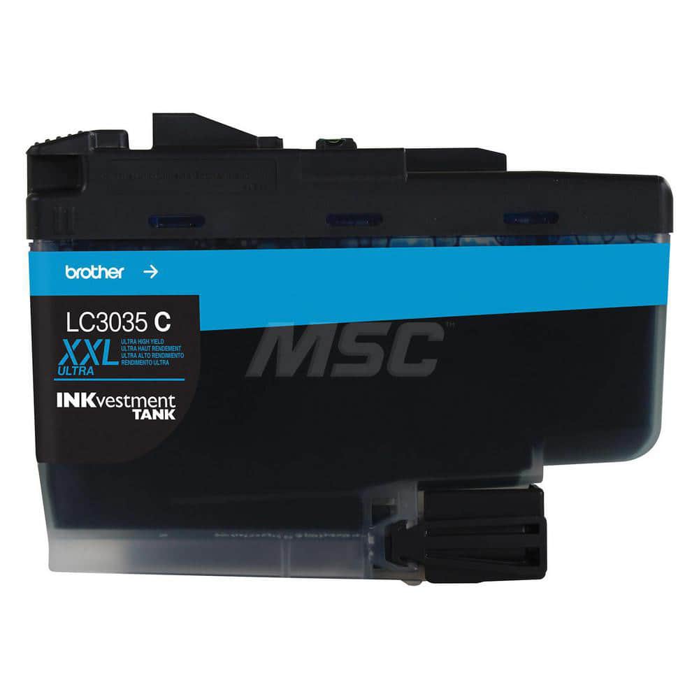 Brother - Office Machine Supplies & Accessories; Office Machine/Equipment Accessory Type: Ink Cartridge ; For Use With: MFC-J995DW; MFC-J995DW XL; MFC-J805DW; MFC-J805DW XL; MFC-J815DW XL ; Color: Cyan - Exact Industrial Supply