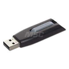Verbatim - Office Machine Supplies & Accessories; Office Machine/Equipment Accessory Type: Flash Drive ; For Use With: Linux 2.4 & Later; Mac OS X 10.4 & Later; Windows XP; Vista; 7; 8; 10 ; Color: Black; Gray