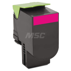 Lexmark - Office Machine Supplies & Accessories; Office Machine/Equipment Accessory Type: Toner Cartridge ; For Use With: Lexmark CX510DE; CX510DHE; CX510DTHE ; Color: Magenta - Exact Industrial Supply