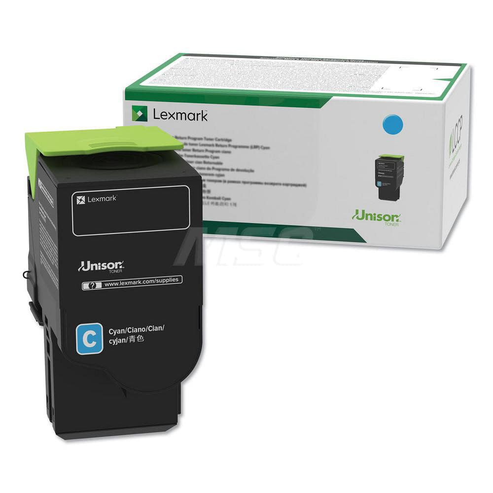 Lexmark - Office Machine Supplies & Accessories; Office Machine/Equipment Accessory Type: Toner Cartridge ; For Use With: Lexmark C2325dw; C2425dw; C2535dw; MC2325adw; MC2425adw ; Color: Cyan