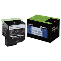 Lexmark - Office Machine Supplies & Accessories; Office Machine/Equipment Accessory Type: Toner Cartridge ; For Use With: Lexmark CS510 ; Color: Black - Exact Industrial Supply
