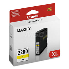 Canon - Office Machine Supplies & Accessories; Office Machine/Equipment Accessory Type: Ink ; For Use With: PIXMA TS3120 Black Wireless; MAXIFY MB5020 ; Color: Yellow - Exact Industrial Supply