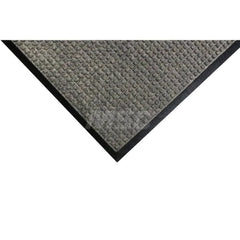 M + A Matting - Entrance Matting; Indoor or Outdoor: Indoor & Outdoor ; Traffic Type: Heavy/High Traffic ; Surface Material: Solution Dyed PET ; Base Material: SBR Rubber ; Surface Pattern: Raised Waffle ; Color: Gray - Exact Industrial Supply