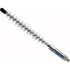 Goodway - Internal Tube Brushes & Scrapers; Type: Nylon Single Stem/Single Spiral Tube Brush ; Diameter (Inch): 3/4 ; Brush/Scraper Length: 4 (Inch); Overall Length (Inch): 6 ; Connection Type: Quick Connect ; Brush/Scraper Material: Nylon - Exact Industrial Supply