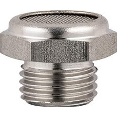 Aignep USA - Exhaust & Intake Mufflers; Type: Breather Vent ; Thread Size: 1/8 ; Thread Type: BSPP ; Maximum Working Pressure (psi): 290.000 ; Overall Length (Decimal Inch): 0.50000 ; Decibel Rating: 73.000