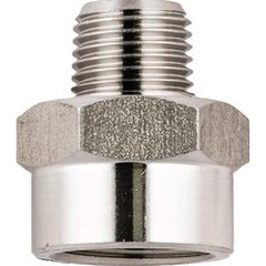 Aignep USA - Stainless Steel Pipe Fittings; Type: Reducer ; Fitting Size: 1/4 x 1/2 ; End Connections: BSPT ; Material Grade: 316L Stainless Steel ; Pressure Rating (psi): 290