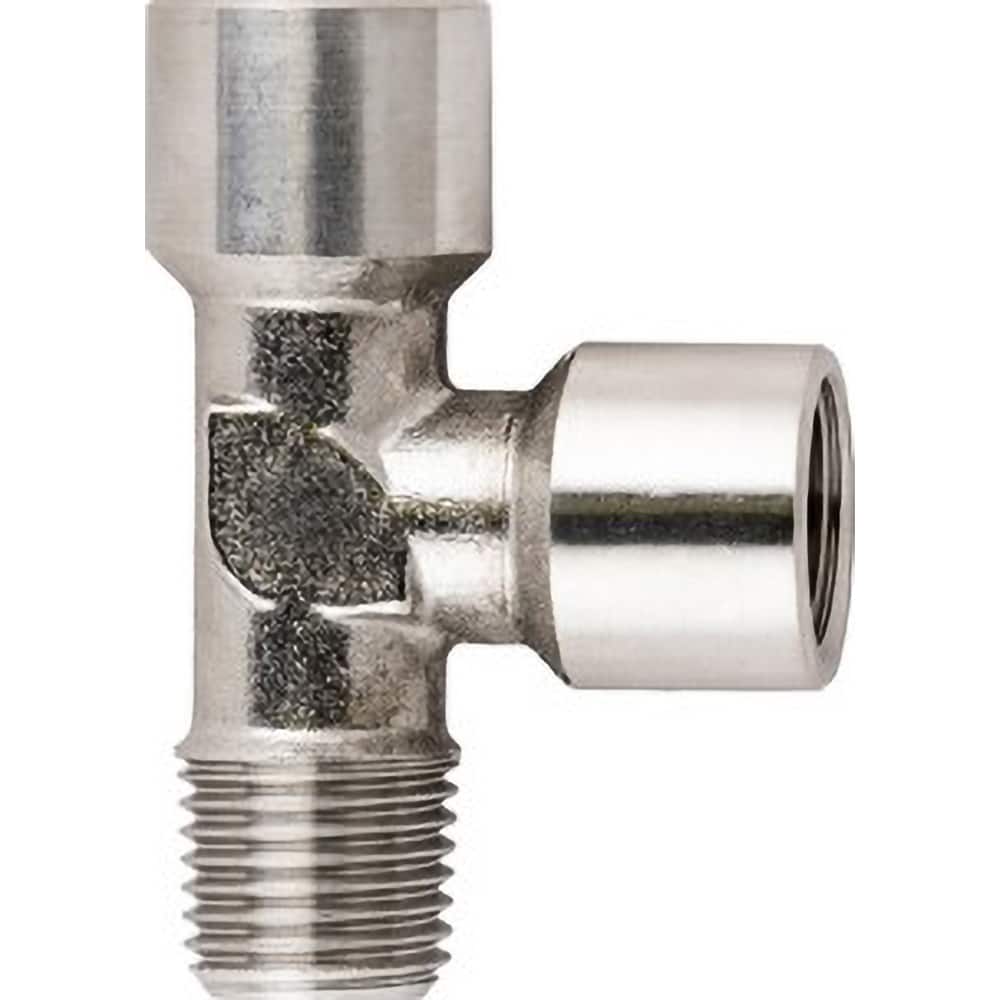 Aignep USA - Stainless Steel Pipe Fittings; Type: Female ; Fitting Size: 3/8 ; End Connections: BSPT ; Material Grade: 316L Stainless Steel ; Pressure Rating (psi): 290