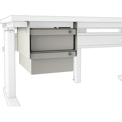 BOSTONtec - Workbench & Workstation Accessories; Type: Workbench Drawer ; For Use With: 48" BOSTONtec; 60" BOSTONtec; 72" BOSTONtec ; Height: 12 (Inch); Depth (Inch): 18 ; Width (Inch): 12 ; Load Capacity (Lb.): 100.000 - Exact Industrial Supply