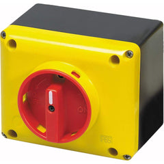 Automation Systems Interconnect - Cam & Disconnect Switches; Enclosure Type: Disconnect Enclosure ; Fused: NonFused ; Amperage: 32 ; Contact Form: 2PST ; Voltage: 600 VAC ; Horsepower at 1 Phase: 3 @ 240 VAC - Exact Industrial Supply