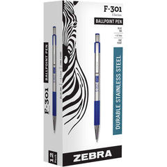 Zebra Pen - Pens & Pencils; Type: Ball Point Pen ; Color: Blue ; Tip Type: 0.7MM