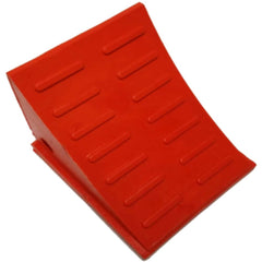 Vestil - Wheel Chocks; Width (Inch): 6-29/32 ; Height (Inch): 7-1/2 ; Depth (Inch): 8-1/2 ; Material: Polyurethane - Exact Industrial Supply