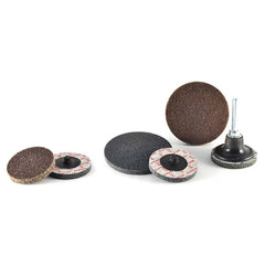 Superior Abrasives - Quick Change Discs; Disc Diameter (Inch): 3 ; Attaching System: Type R ; Abrasive Type: Non-Woven ; Abrasive Material: Aluminum Oxide ; Grade: Medium ; Backing Material: Nylon Web - Exact Industrial Supply