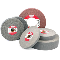 Superior Abrasives - Deburring Wheels; Wheel Type: Convolute ; Wheel Diameter (Inch): 12 ; Center Hole Size (Inch): 5 ; Abrasive Material: Aluminum Oxide ; Grade: Medium ; Density: 5 - Exact Industrial Supply