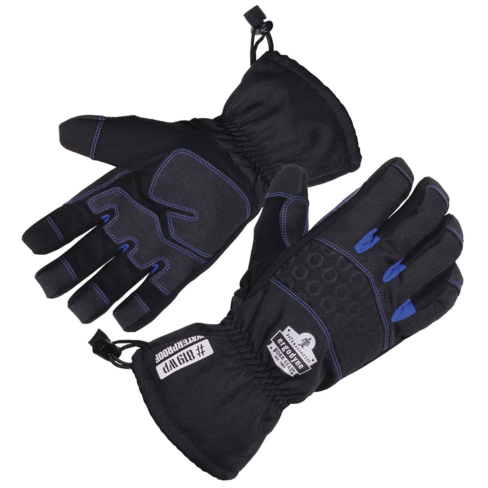 Ergodyne - Work & General Purpose Gloves; Material Type: Thinsulate ; Application: Cold Storage; Refrigeration; Mining; Freezer Work; Service Tech Work; Construction ; Coated Area: Palm & Fingertips ; Women's Size: X-Large ; Men's Size: X-Large ; Hand: P - Exact Industrial Supply